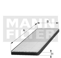 Cabin Air Filter CU 2445