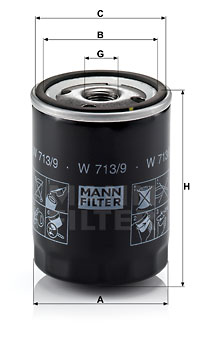 Oil Filter W 713/9