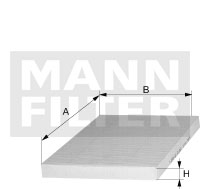 Cabin Air Filter CU 2333